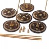 Round Incense Holder - Natural Mango Wood
